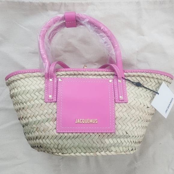 Jacquemus Le Raphia Mini beach basket bag - Picture 1 of 5